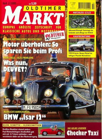 Oldtimer Markt - alle Ausgaben aus dem Jahr 2000 - autotestversand.com